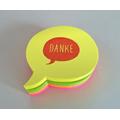 handgeschnitzter Stempel Sprechblase "Danke" 