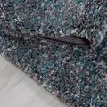 Enjoy Hochflorteppich 200 x 290 cm grau blau