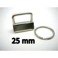 48Stück Rohlinge Schlüsselband 25 mm