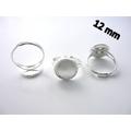30Stk. Ringrohlinge 12mm Fassung