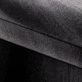 Miami Teppich 120 x 170 cm grau schwarz