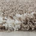 Alvor Hochflorteppich 160 x 160 cm beige