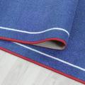 Play Teppich 80 x 120 cm rot weiß blau