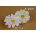 Autodeko Hochzeit Margeritchen  Crème Saugnäpfen 