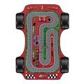 Play Teppich 140 x 200 cm rot