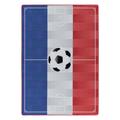 Play Teppich 140 x 200 cm rot weiß blau