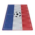 Play Teppich 120 x 170 cm rot weiß blau