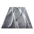 Parma Teppich 80 x 150 cm grau