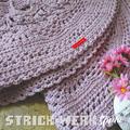 ♥ Häkelteppich-04-1 rund, 123 cm ♥ 