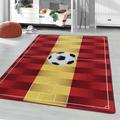 Play Teppich 160 x 230 cm rot gelb