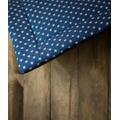 Hundedecke 95 x 75 cm stars blau-weiss 