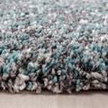Enjoy Hochflorteppich 200 x 290 cm grau blau