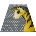 Kids Teppich 80 x 150 cm gelb