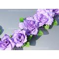 Licht lila Rosen  Autodeko Hochzeit Saugnäpfen 