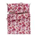Satin Bettwäsche Martina pink 40x70cm