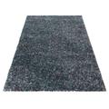 Enjoy Hochflorteppich 200 x 290 cm grau blau