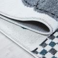 Kids Teppich 160 x 160 cm blau