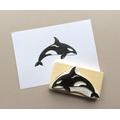 handgeschnitzter Stempel "Orca Wal" 