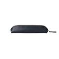 Großes Mara Leder Stiftetui schwarz / Large Black leather pencil case