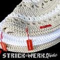 ♥ Häkelteppich-05, rund, 77 cm ♥ 