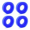 1.9 Silikon Crawler Einlage blau / hart (4) H-SPEED (108x42mm, ID 54mm, 85g)