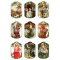 3 x A4 Anhänger Christmas-A028- Digital download 