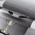 Play Teppich 80 x 120 cm grau