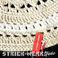 ♥ Häkelteppich-05, rund, 77 cm ♥ 