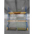 Palettenregal / Corlettenregal Jungheinrich | gebraucht | H 5,5 m | L ca. 646,9 m | T 80 cm 