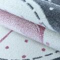 Kids Teppich 120 x 170 cm pink