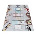 Play Teppich 80 x 120 cm grau