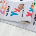 Play Teppich 80 x 120 cm grau
