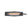 Großes Mara Leder Stiftetui schwarz / Large Black leather pencil case