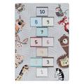 Play Teppich 80 x 120 cm grau
