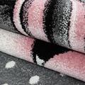 Kids Teppich 160 x 160 cm pink
