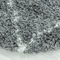 Alvor Hochflorteppich 120 x 170 cm grau