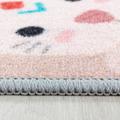 Play Teppich 80 x 120 cm grau