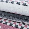 Kids Teppich 120 x 170 cm pink