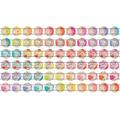 -Cab035b- Cabochon Vorlagen Farbpalette &Ornament 