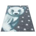 Bambi Teppich 120 x 170 cm blau