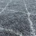 Alvor Hochflorteppich 120 x 170 cm grau