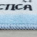 Play Teppich 100 x 150 cm blau
