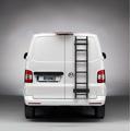 Rhinoproducts Aluminium Heckleiter versch. Längen Black Edition BL6 - Aluminium Heckleiter mit 6 Sprossen - black VW T6