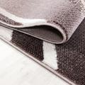 Parma Teppich 80 x 300 cm braun