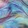 Feinsatin Bettwäsche Wave blau
