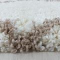 Alvor Hochflorteppich 120 x 120 cm creme