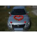 Rot Rosen für Autodekoration Brautauto Hochzeit 