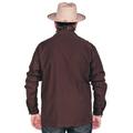 Fatigue Shirt | Cotton Sateen Chocolate