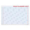 2027 Horizontaler Wandkalender / Year Planner Landscape