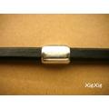 3 Stk. Schiebeperle für Regaliz Lederband 10x6mm